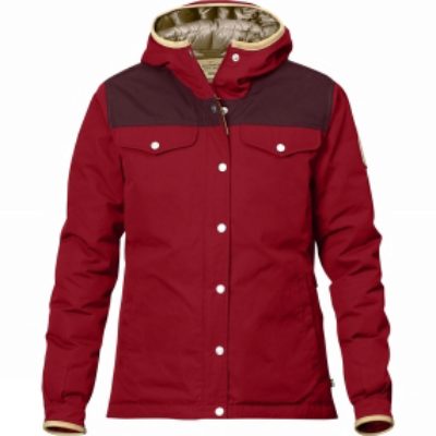 Fjallraven Womens Greenland No. 1 Down Jacket Deep Red